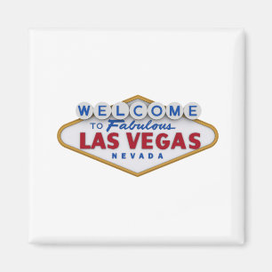 cooler Designer-Magnet willkommen bei las vegas Magnet