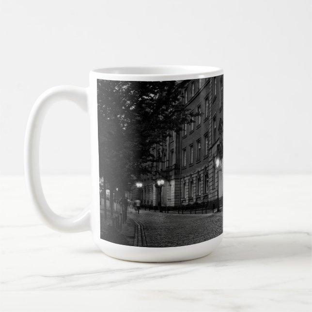 Cooler deutscher Architekturstil Kaffeetasse (Links)