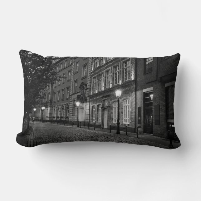 Cooler deutscher Architekturstil Lendenkissen (Vorderseite)