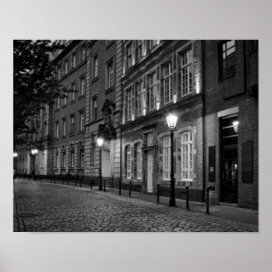 Cooler deutscher Architekturstil Poster