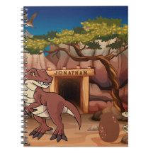 Cooler Dinosaurier Personalisierter Cartoon für Ki