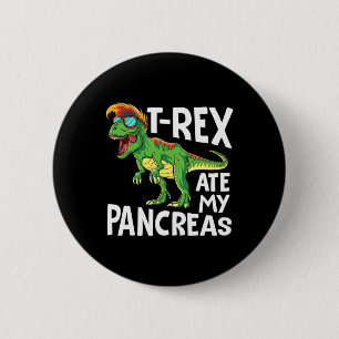 Cooler Dinosaurier Trex Ate My Pankreas Diabetes A Button