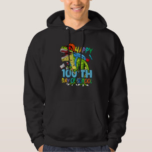 Cooler Dinosaurier Trex glücklicher 100. Tag der S Hoodie