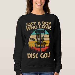 Cooler Disk Golf für Boys Kids Disc Golf Player Sweatshirt