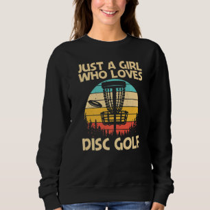 Cooler Disk Golf für Girls Mama Disc Golf Player Sweatshirt