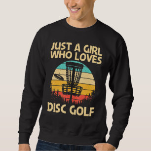 Cooler Disk Golf für Girls Mama Disc Golf Player Sweatshirt