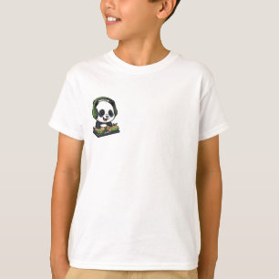 Cooler DJ Panda Beats Kids T-Shirt