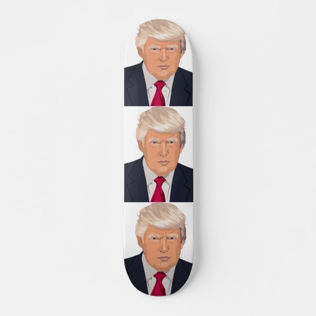 COOLER DONALD-TRUMP-SKATEBOARD SKATEBOARD (Vorne)