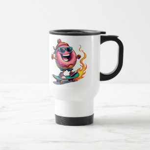 Cooler Donut auf Tasse
