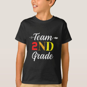 Cooler Dozent der zweiten Klasse zurück zur Schule T-Shirt
