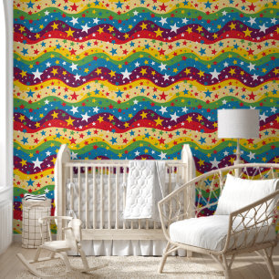 Cooler Dreiblattkachelhalsband Tapete