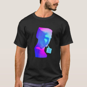 Cooler Duotoneffekt auf klassische griechische Sku T-Shirt