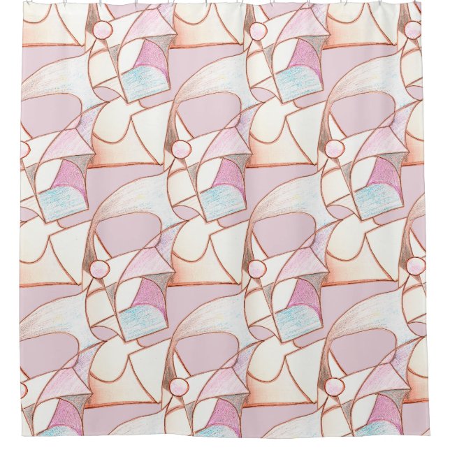 Cooler Duschvorhang (Vorderseite)