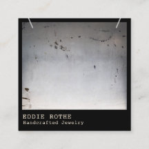 Cooler Edgy Rustic Necklace Display Square