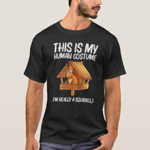 Cooler Eichhörnchen Für Männer Frauen Chipmunk Tie T-Shirt