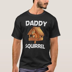 Cooler Eichhörnchen Für Männer Vater Chipmunk Tier T-Shirt