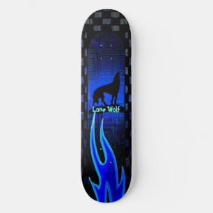 Cooler einziger WolfSkateboard Skateboard