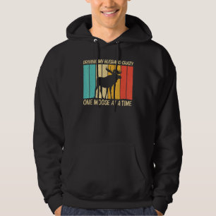 Cooler Elch Für Frauen Mutter Elch Alaska Elch Elk Hoodie