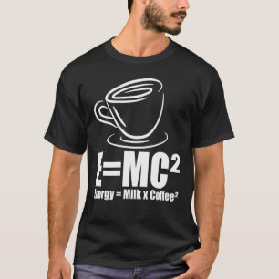 Cooler EMC2 Energy Milch-Kaffee-Formel-Drinker T-Shirt