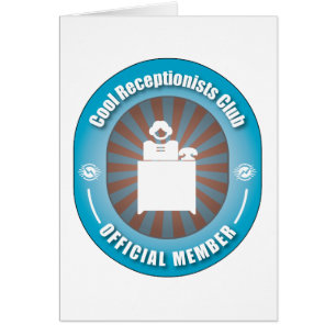 Cooler Empfangsdamen-Verein