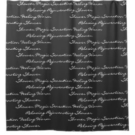 Cooler entspannenRejuvenating Wort-Duschvorhang Duschvorhang