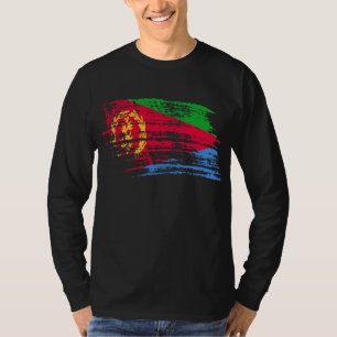 Cooler Eritreanflaggenentwurf T-Shirt