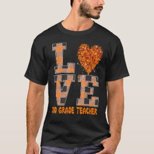 Cooler Fall Paraeducator Niedlich Fall Lehrer 2. K T-Shirt
