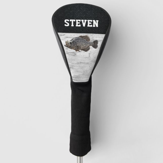 Cooler Fantasiename Angler  Golf Headcover (Vorderseite)