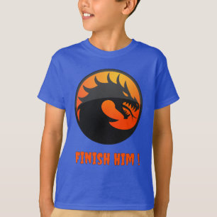 Cooler Feuerdrache MK-Kampffilm beenden ihn T-Shirt