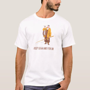 Cooler Fischfang im Freien T-Shirt
