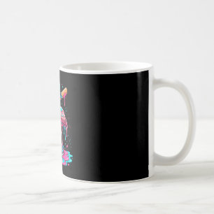 Cooler Flamingo Baseball Eiscreme-Tropf lustiger S Kaffeetasse