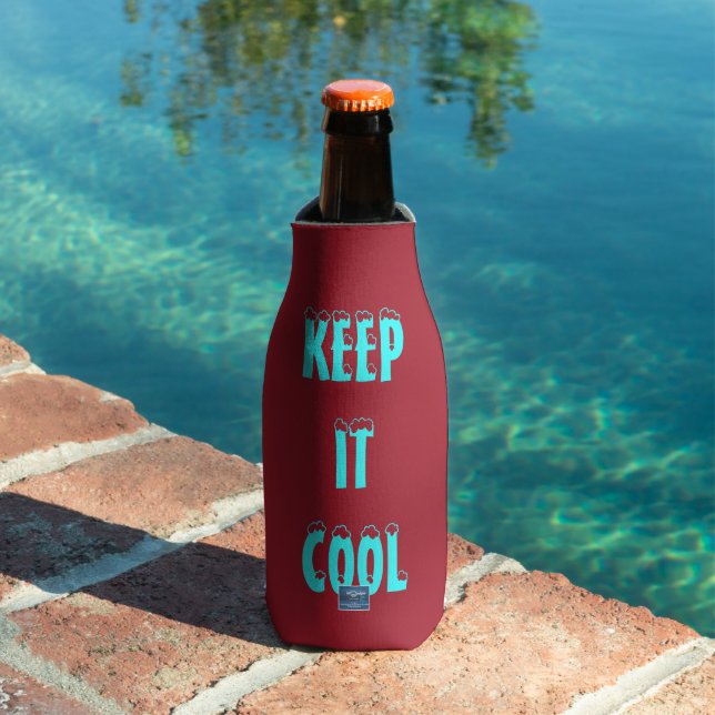 Cooler - Flasche(Burg-BEHALT IT COOL)RFPMDesign ©️ Flaschenkühler (In Situ Pool)