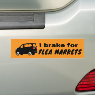 Cooler Flea Market Spaß Wählen Sie einen Color-Aut Autoaufkleber