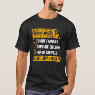 Cooler Fotograf Kunst Für Männer Frauen Fotografie T-Shirt
