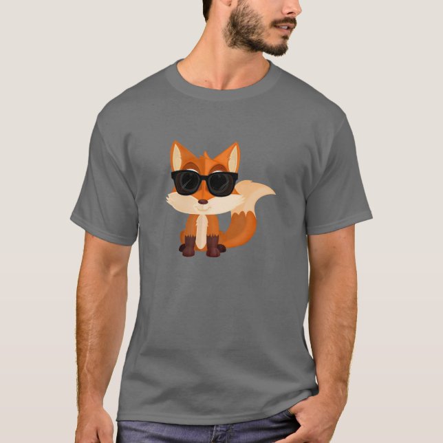 Cooler Fox T-Shirt (Vorderseite)