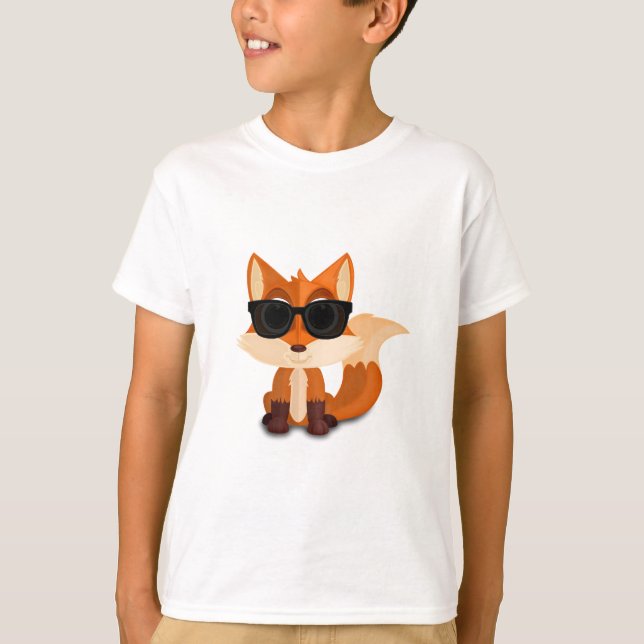 Cooler Fox T-Shirt (Vorderseite)