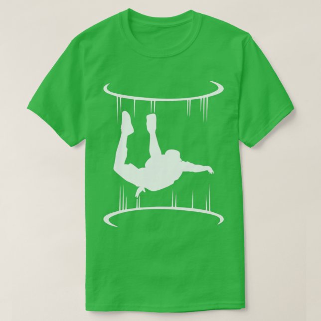 Cooler Freefly Wind Tunnel Bodyflight Indoo T-Shirt (Design vorne)