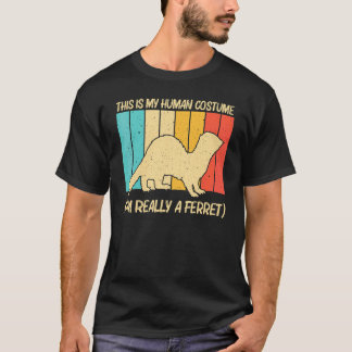 Cooler Frettchen Für Männer Frauen Tier   Frettche T-Shirt