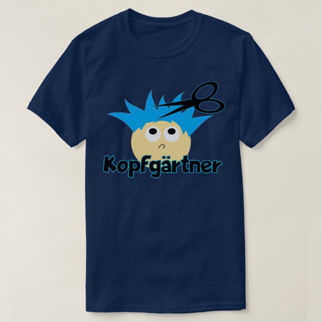 cooler Friseur 5 T-Shirt (Design vorne)