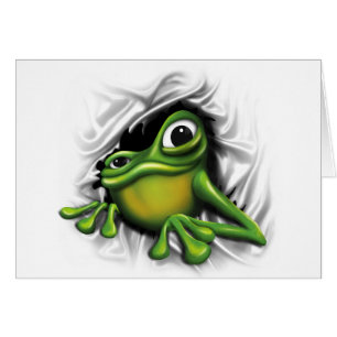 Cooler Frosch 3d