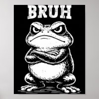 Cooler Frosch Bruh Meme Sarkastisches Tier