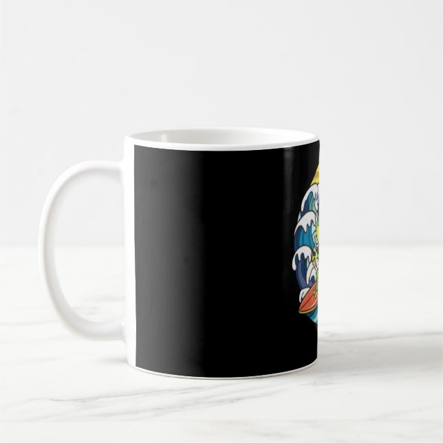 Cooler Frosch Kaffeetasse (Links)