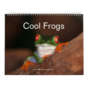Cooler Frosch-Kalender Kalender