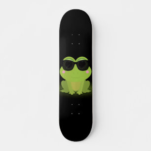 Cooler Frosch Skateboard