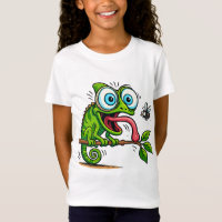 Cooler Frosch Snack Time T-Shirt - Lustiger Donut