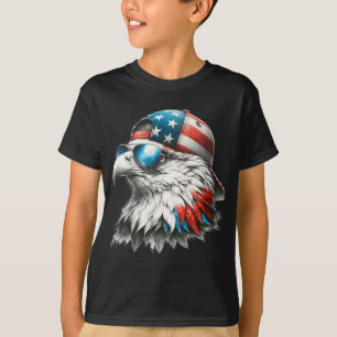 Cooler Funny American Bald Adler Einweihungstag T-Shirt