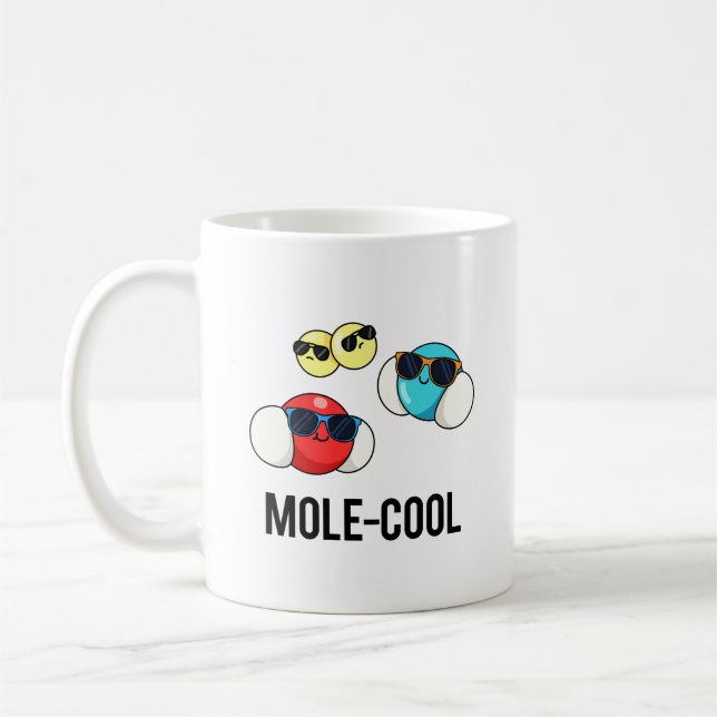 Cooler Funny Molecule Pun Kaffeetasse (Links)