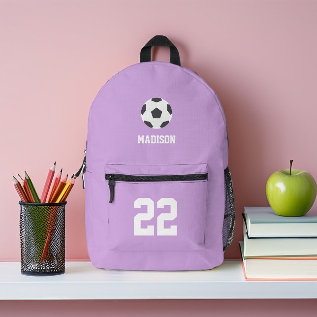 Cooler Fußball als Personalisiert Bedruckter Rucksack (Von Creator hochgeladen)