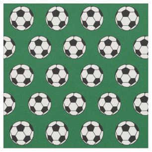 Cooler Fußball-Ball Green Stoff