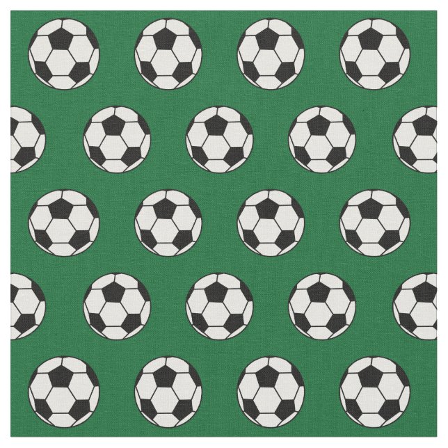 Cooler Fußball-Ball Green Stoff (Nahaufnahme)